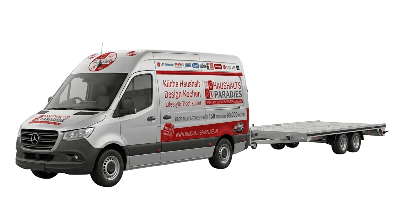 Mercedes Sprinter mit Anhänger